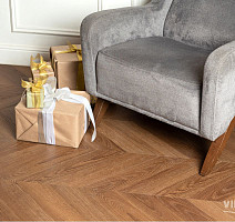 Vinilam Parquet Chevron 8,5 мм I1651102 Шеврон Плезир фото 4 | FLOORDEALER